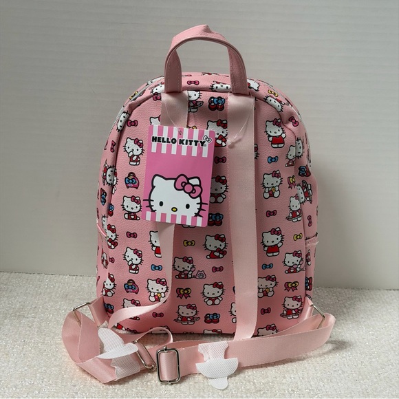 Hello Kitty Pink Kids Mini Backpack - Picture 3 of 5
